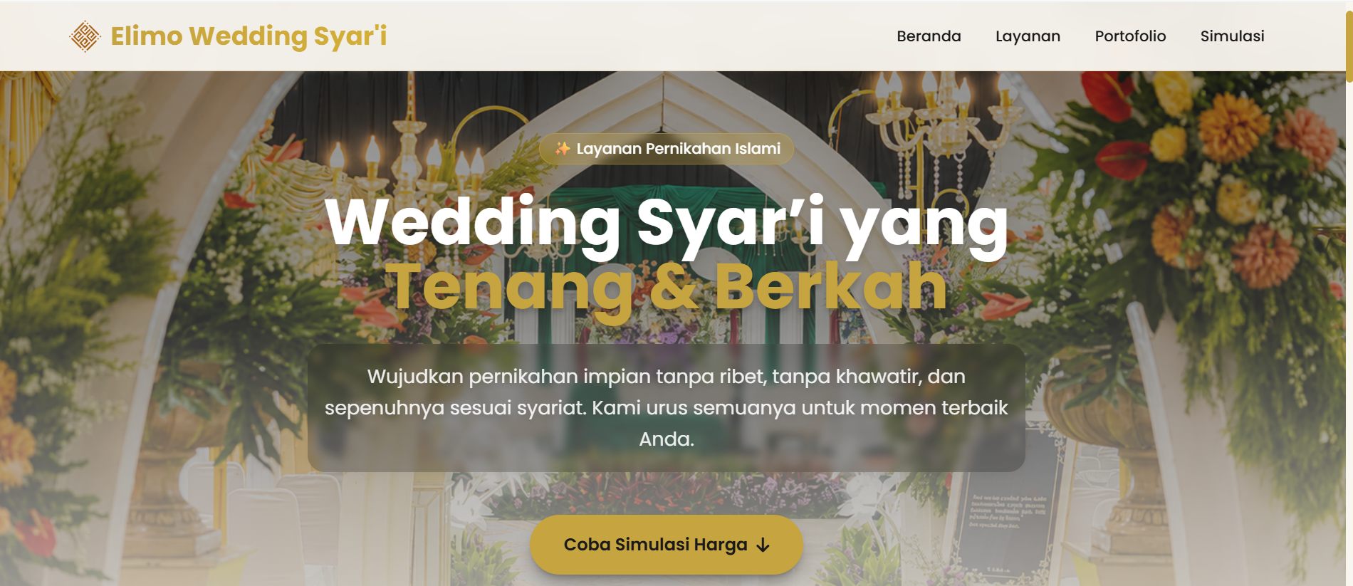 Elimo Wedding Syar'i